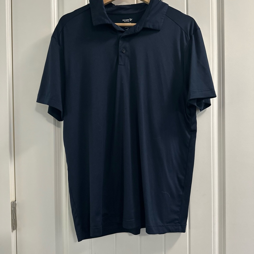 Old Navy Dark Blue Men's Polo Shirt